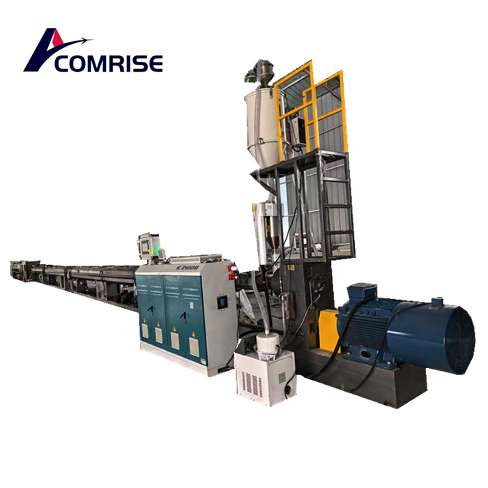 เครื่องท่อ PE 20-110 มม. กำลังถูกทดสอบที่โรงงานของลูกค้า