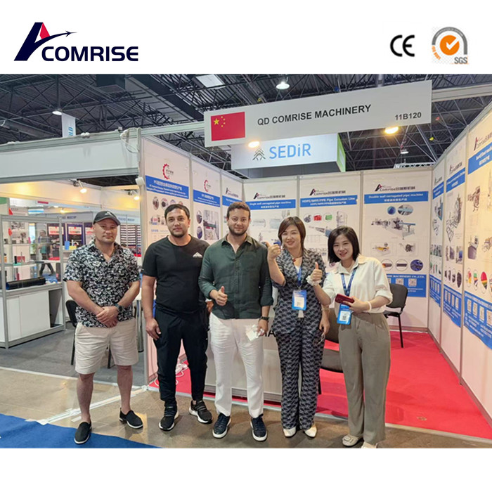 Comrise Machinery ประสบความสำเร็จในการสรุปนิทรรศการเอเชียกลางพลาสติกในคาซัคสถานในคาซัคสถาน